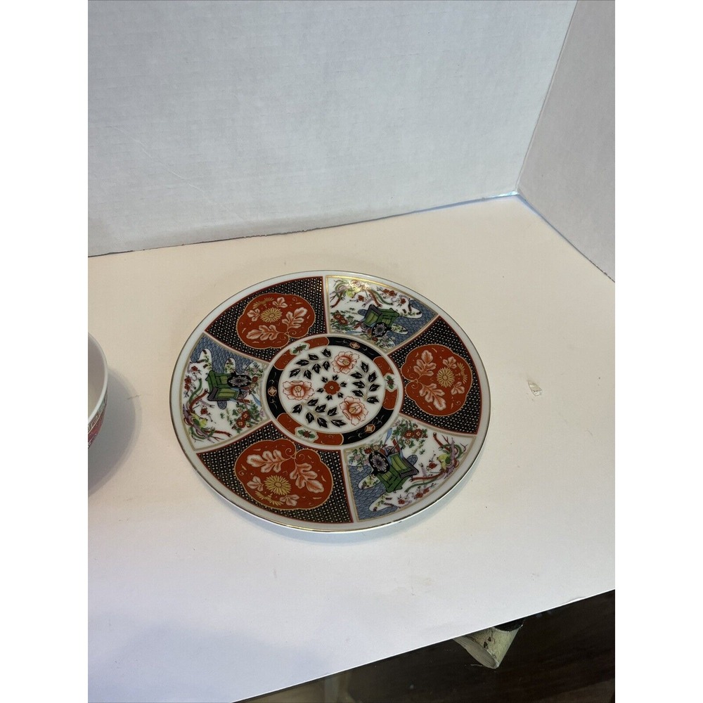 Vintage Heritage Japan‎ Porcelain Imari by Goshogurama Design 8" Salad Plate 1